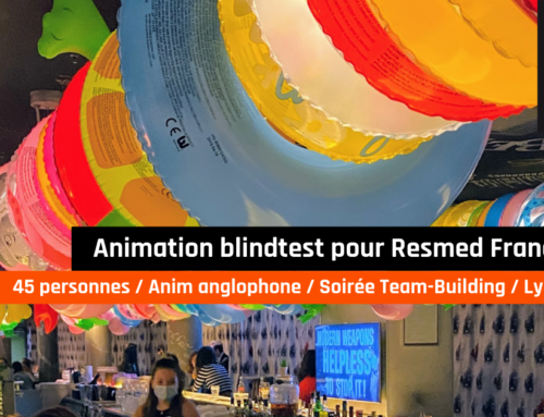 Animation blind test anglophone soirée Team-Building pour Resmed France (Lyon)
